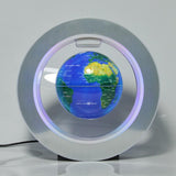 Maxbell 4inch Globe Electronic Magnetic Levitation World Map Home Decor Dark Blue
