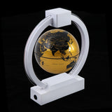 Maxbell 6inch Golden Magnetic Levitation Floating World Map Globe with Base