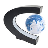 Maxbell 4 inch Blue and White Porcelain Magnetic Levitation Luminescent Globe