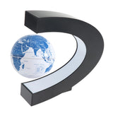 Maxbell 4 inch Blue and White Porcelain Magnetic Levitation Luminescent Globe