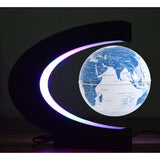 Maxbell 4 inch Blue and White Porcelain Magnetic Levitation Luminescent Globe
