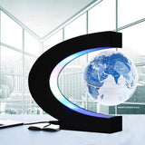 Maxbell New 4-inch Luminous Magnetic Levitation Round Globe English Word