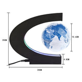 Maxbell New 4-inch Luminous Magnetic Levitation Round Globe English Word