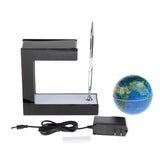 Maxbell Magnetic Levitation World Map Globe, Home Office Decoration Blue