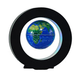 Maxbell Magnetic Levitation Floating World Map for Home Office Decor Blue