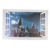 Maxbell 3D PVC Window Sticker Decorative Wall Stickers Castle