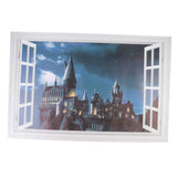 Maxbell 3D PVC Window Sticker Decorative Wall Stickers Castle