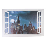 Maxbell 3D PVC Window Sticker Decorative Wall Stickers Castle