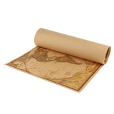 Maxbell Nostalgic vintage craft paper world map medium A