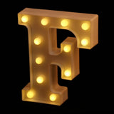 Max Decorative LED Letter Marquee Sign with Lights F