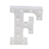 Max Decorative LED Letter Marquee Sign with Lights F
