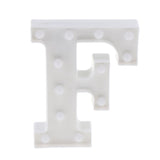 Max Decorative LED Letter Marquee Sign with Lights F