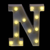 Max Decorative LED Letter Marquee Sign with Lights N
