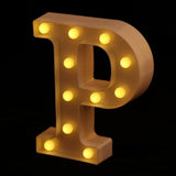 Max Decorative LED Letter Marquee Sign with Lights P