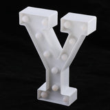 Max Decorative LED Letter Marquee Sign with Lights Y