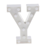 Max Decorative LED Letter Marquee Sign with Lights Y