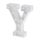 Max Decorative LED Letter Marquee Sign with Lights Y