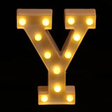 Max Decorative LED Letter Marquee Sign with Lights Y