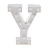 Max Decorative LED Letter Marquee Sign with Lights Y
