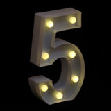 Max Decorative LED Numbers Marquee Sign with Lights 5