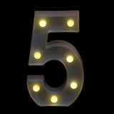 Max Decorative LED Numbers Marquee Sign with Lights 5