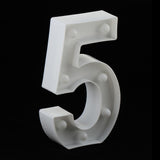 Max Decorative LED Numbers Marquee Sign with Lights 5