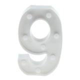 Max Decorative LED Numbers Marquee Sign with Lights 9