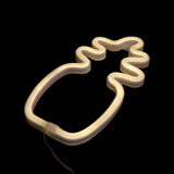 Max Decorative Night Lights Outdoor Indoor Night Light  Pineapple- Warm White