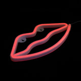 Max Decorative Night Lights Outdoor Indoor Night Light  Lips-Red