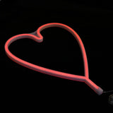 Max Decorative Night Lights Outdoor Indoor Night Light  Heart- Red