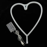 Max Decorative Night Lights Outdoor Indoor Night Light  Heart- Red