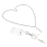 Max Decorative Night Lights Outdoor Indoor Night Light  Heart- Red