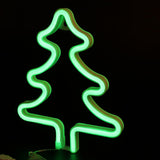 Max Decorative Night Lights Outdoor Indoor Night Light   Christmas Tree-Green