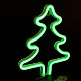 Max Decorative Night Lights Outdoor Indoor Night Light   Christmas Tree-Green
