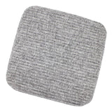 Non-slip Grain Chaff Dining Chair Cushion Office Seat Pad Square Gray