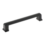 Max Black Alloy Kitchen Cabinet Handle Pull Door Drawer Puller 128mm Holes_4