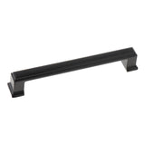 Max Black Alloy Kitchen Cabinet Handle Pull Door Drawer Puller 128mm Holes_4