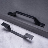 Max Black Alloy Kitchen Cabinet Handle Pull Door Drawer Puller 96mm Holes_5