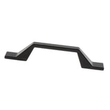 Max Black Alloy Kitchen Cabinet Handle Pull Door Drawer Puller 96mm Holes_5