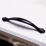 Max Black Alloy Kitchen Cabinet Handle Pull Door Drawer Puller 128mm Holes_9