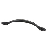 Max Black Alloy Kitchen Cabinet Handle Pull Door Drawer Puller 128mm Holes_9