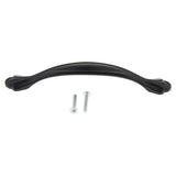 Max Black Alloy Kitchen Cabinet Handle Pull Door Drawer Puller 128mm Holes_9