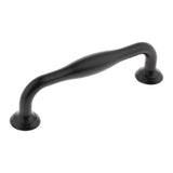 Max Black Alloy Kitchen Cabinet Handle Pull Door Drawer Puller 96mm Holes_8