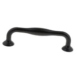 Max Black Alloy Kitchen Cabinet Handle Pull Door Drawer Puller 96mm Holes_8