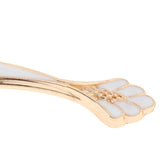 Max Classic Wardrobe Door Handles White &Golden Size_9