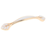 Max Classic Wardrobe Door Handles White &Golden Size_9