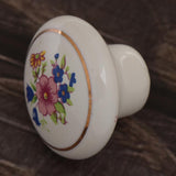 Max Porcelain Knob Furniture Kitchen Cabinet Round Drawer Pull Knobs  C-38mm