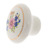 Max Porcelain Knob Furniture Kitchen Cabinet Round Drawer Pull Knobs  C-38mm