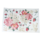Maxbell 3D PVC Window Sticker Decorative Wall Stickers Peony