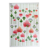 Max Removable Wall Stickers Vinyl Home Decor DIY Decal Wall Stickers Flower